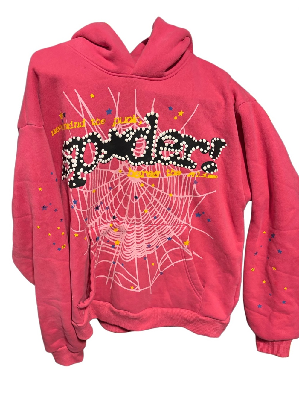Sp5der P*NK V2 hoodie